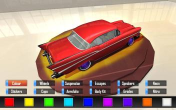 Car Tuning & Highway Racing: Overhaul Garage 3D截图1