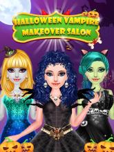 Halloween Vampire Makeover Salon截图1