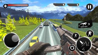 Traffic Sniper Shoot - FPS Gun War截图2