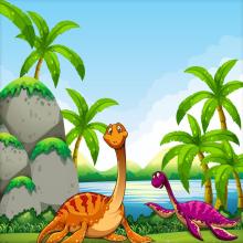 Dino Jungle Run Jurassic截图1