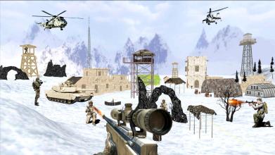 Sniper Commando Snow Mission截图2