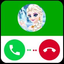 Fake Call Princess Elsa Prank截图2