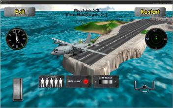 Flight Sim: Transport Plane 3D截图5