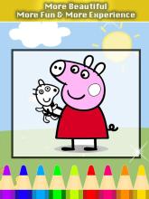 Coloring game for Peppa Piggy.截图2