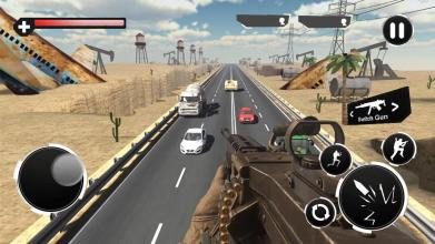 Traffic Sniper Shoot - FPS Gun War截图1