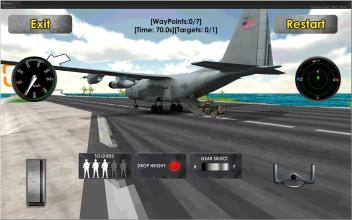 Flight Sim: Transport Plane 3D截图3