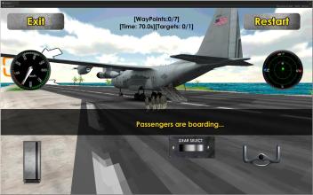 Flight Sim: Transport Plane 3D截图4