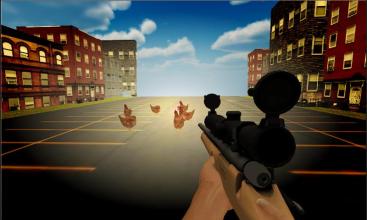 Scream Chicken Hunt - An Angry Chicken Shooter截图5