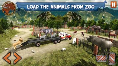 Zoo Animal Capturing & Transport Truck Driver截图4