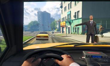 Taxi Sim : Crazy Car Rush截图1