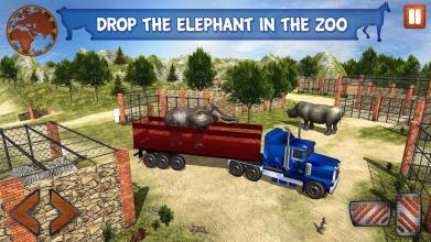 Zoo Animal Capturing & Transport Truck Driver截图1