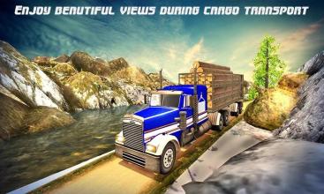 OffRoad Cargo Truck Transport Sim 2018截图2