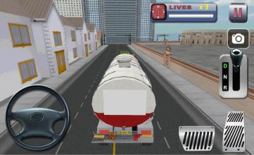 Oil Truck Transporter 3D截图1