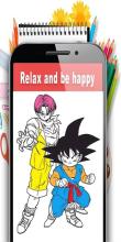 coloring game DBS super goku截图2