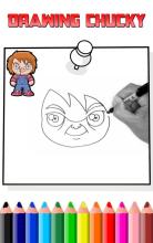 How To Draw Killer chucky (killer Chucky game)截图3