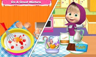 Masha Ice Cream Maker-Cooking Game截图1