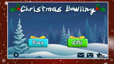 3D Christmas Bowling - Free截图1