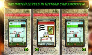 HitMan Cane Shooter KnockOut截图2