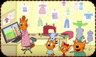 Three Cats Jump kids games截图3