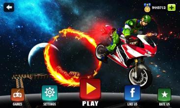 Moto Bike Stunt Racer: Impossible Track Rider截图1