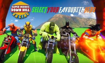 Super Heroes Downhill Racing截图1