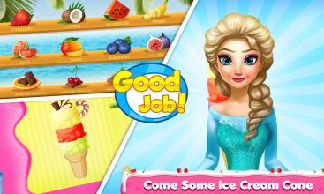 Snow Queen Ice Cream Maker - Cooking Game截图3