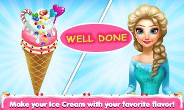 Snow Queen Ice Cream Maker - Cooking Game截图4