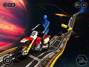 Moto Bike Stunt Racer: Impossible Track Rider截图2