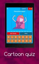 Cartoon quiz - Guess the character截图3