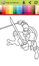 How to color ninja heroes ( coloring pages)截图5