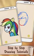 Draw Equestria Dolls World截图1