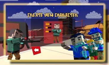 Pixel Zombie Strike 3D截图4