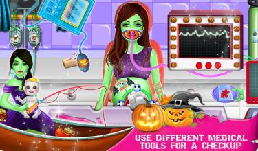 New Born Baby Care Halloween Hospital截图2