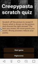 (Old)Creepypasta scratch quiz截图1