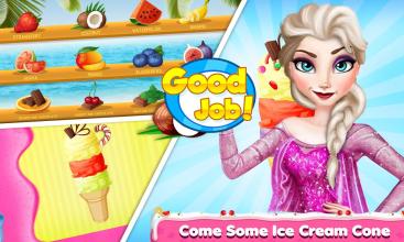 Ice Queen Making Ice Cream-Cooking Game截图3