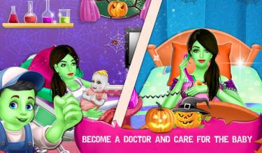 New Born Baby Care Halloween Hospital截图4