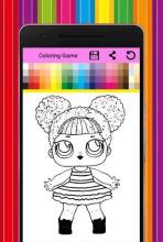 coloring book for dolls surprise HD截图1