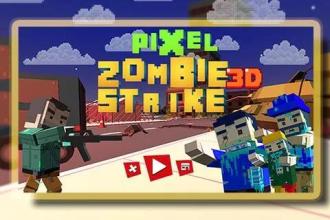 Pixel Zombie Strike 3D截图1