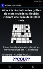 Aide Mots Croisés Fléchés截图1