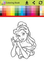 Coloring Reine beauty Queen截图2