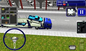 Car Transporter Parking 3D截图5