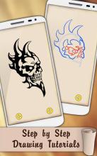 Draw Skull Tattoos截图3