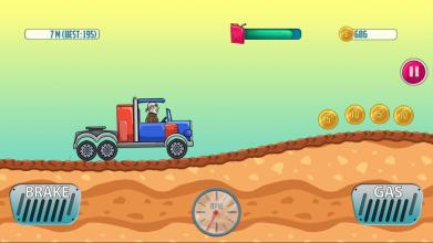 Hill Racing Car Climb 3截图1