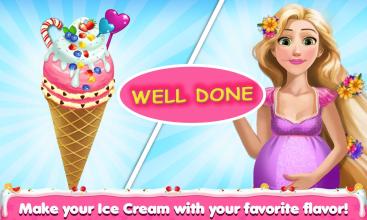 Long Hair Princess Ice Cream Maker-Cooking Game截图4