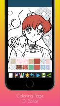 Coloring Page Sailor Characters截图4