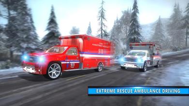 Offroad Ambulance Sim Hill 3d截图4