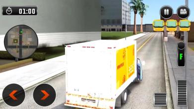 Cargo Truck Transporter Simulator 2018截图2