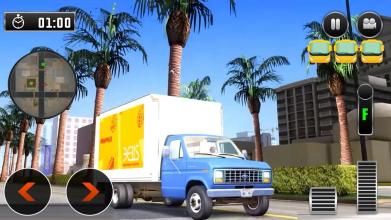 Cargo Truck Transporter Simulator 2018截图1