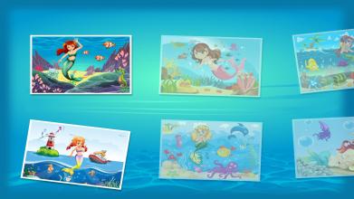 Mermaid Puzzle for Kids截图2