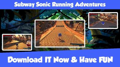 Subway Sonic Running Adventures截图1